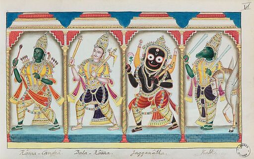 La naissance de Krishna (planches XXIII)