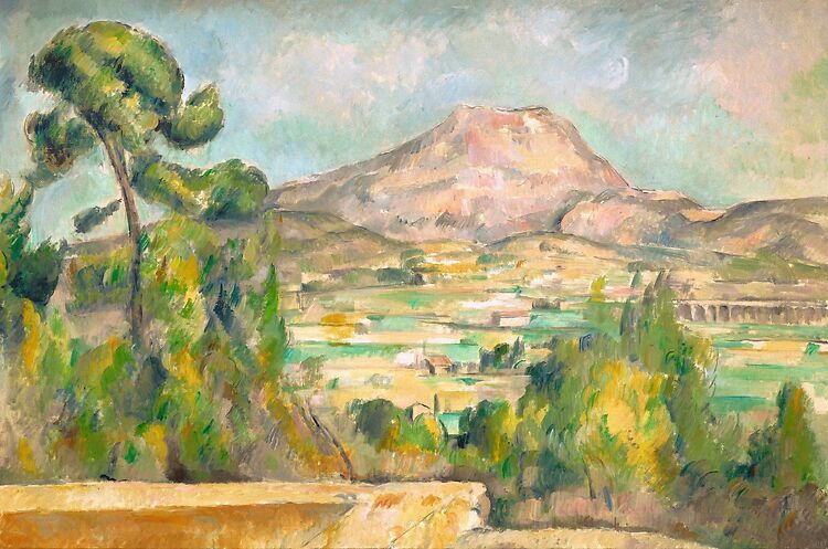 La Montagne Sainte-Victoire (stretched canvas) · Boutiques de musées