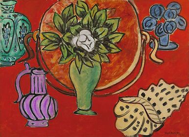 Nature morte au magnolia