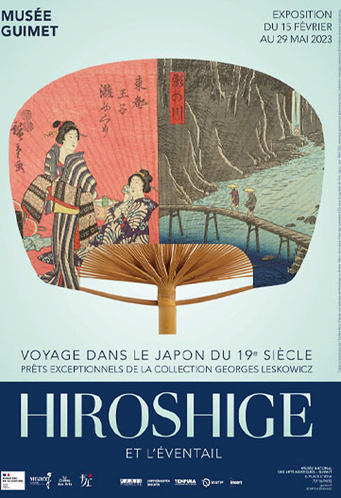 Hiroshige et l'éventail, voyage dans le Japon du 19e siècle