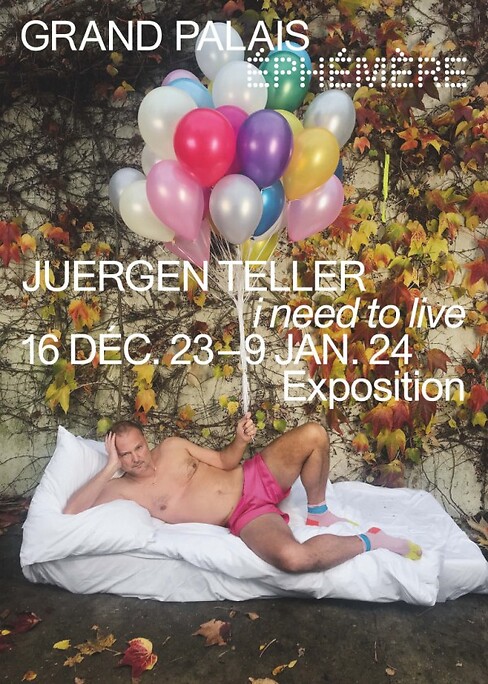 Juergen Teller, i need to live