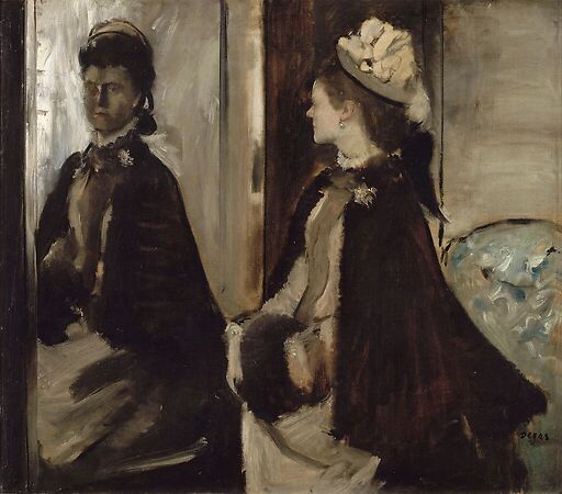 Mrs. Jeantaud with a mirror