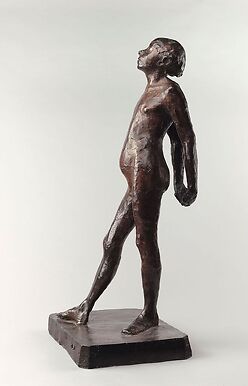 Nude Study for 'The 14 Year Old Dancer, Dressed'