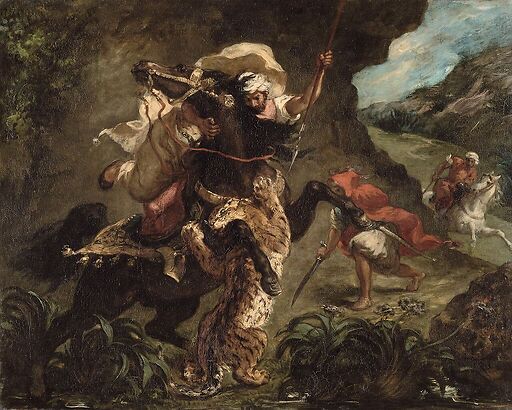 Chasse au tigre