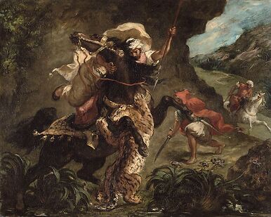 Chasse au tigre