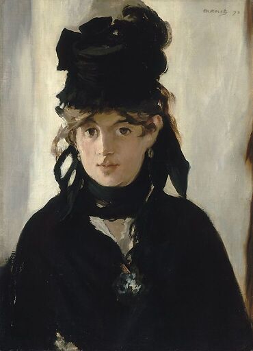 Berthe Morisot with a Bouquet of Violets