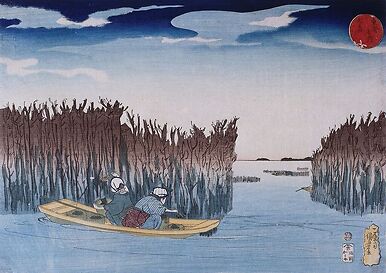 Seaweed Gatherers at Omori