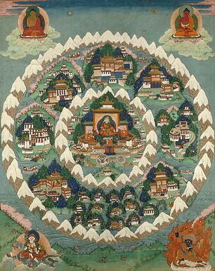 Paradise of an unidentified god