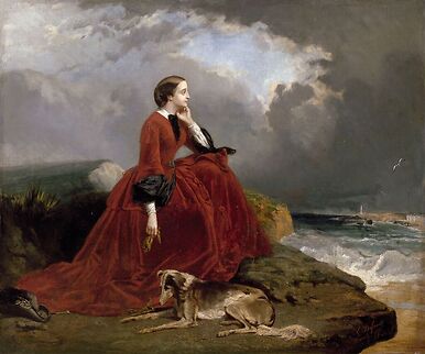 Empress Eugenie in Biarritz