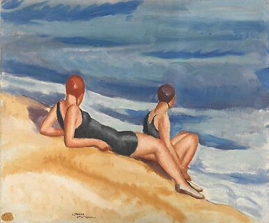 Sur la plage