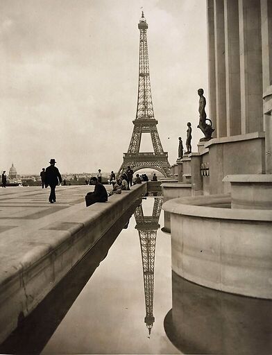 The Eiffel Tower from the Palais de Chaillot