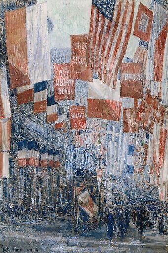 Avenue of the Allies, Great Britain, 1918