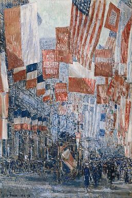 Avenue of the Allies, Great Britain, 1918