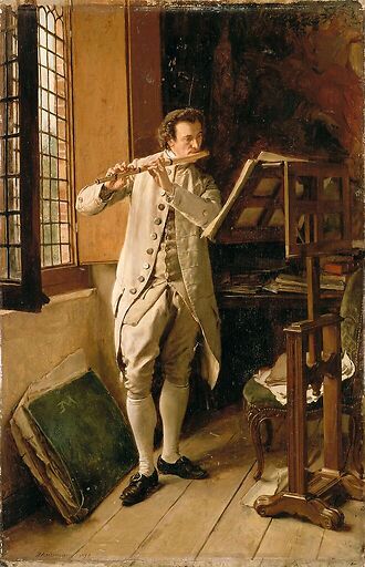 The Flute player