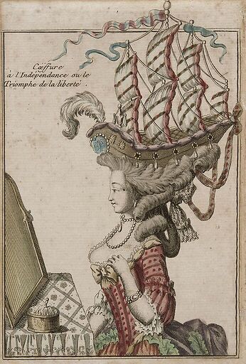Hairdressing for Independence or the Triumph of Freedom