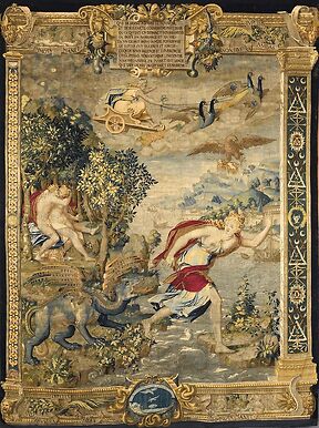 Tenture de Diane de Poitiers : "Jupiter et Latone"