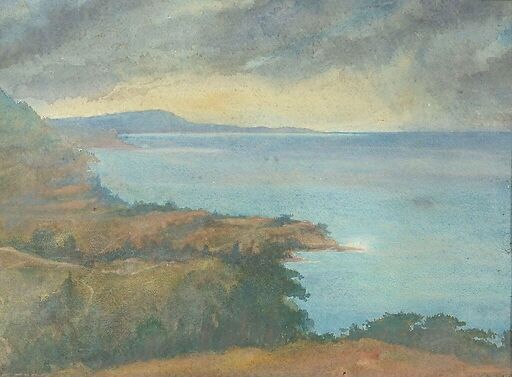 Paysage de bord de mer