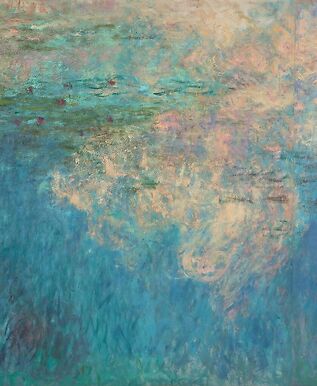 Les Nymphéas : les Nuages