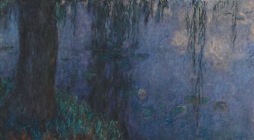 The Water Lilies: Morning with Willows
