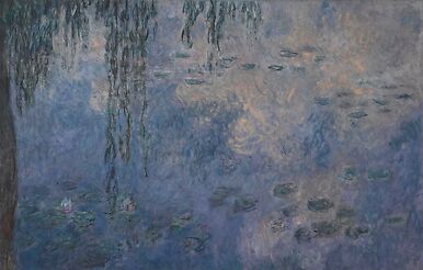 The Water Lilies: Morning with Willows