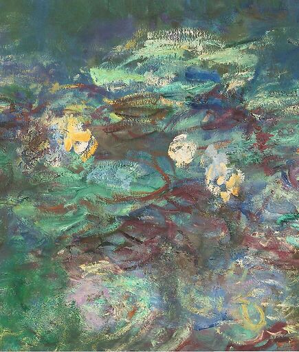 The Water Lilies: Green Reflections