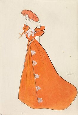 Portrait-charge of Miss Brow-Potter