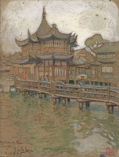 Tea house in Shanghai