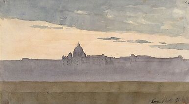 Album des vues de Rome : le Vatican, vue générale