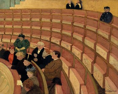 La troisième galerie au théâtre du Châtelet