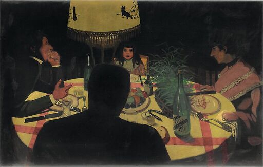 The Dinner, lamp effect
