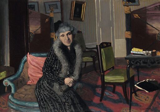 Mrs Alexandre Bernheim, born Henriette Adler, wife of the art dealer