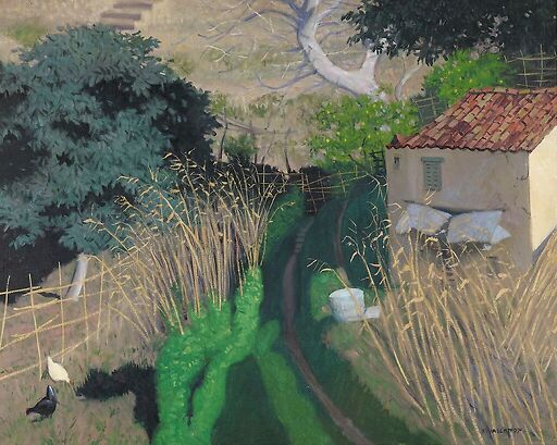 House and reeds