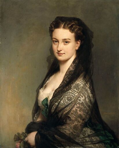 The stranger with the mantilla