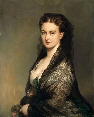 The stranger with the mantilla