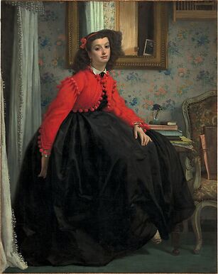 Portrait of Miss L.L.