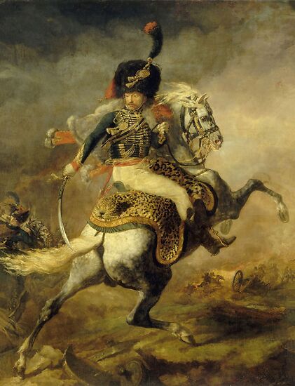 LES ETAINS DU PRINCE - chasseur a cheval, II régiment - étendard 1801