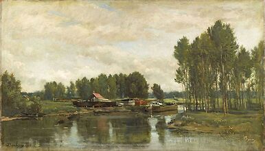 Bateaux sur l'Oise
