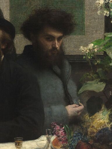 Table corner - detail: Camille Pelletan