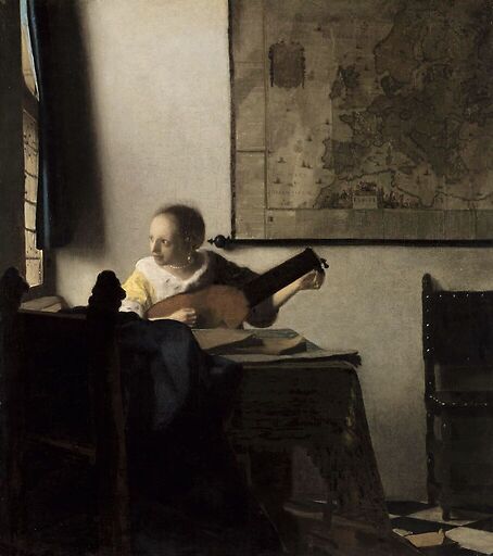 The Lute Player (detail)