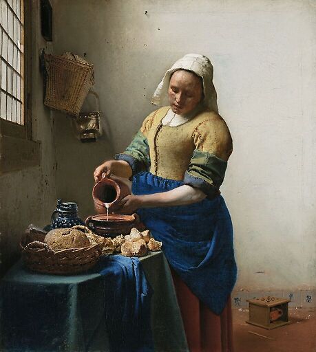 The Milkmaid (detail)