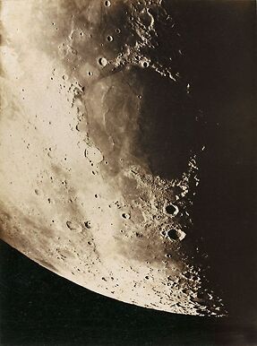 Photographie lunaire, Corne Nord, 27 mars 1890, Observatoire de Paris