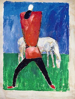 Homme et cheval