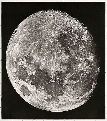 Atlas photographique de la lune, page de titre