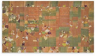 Kesa à sept joi confectionné dans le tissu d'une robe de théâtre no