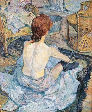 Rousse (La Toilette) (détail), vers 1889