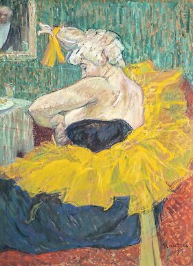 Clownesse Cha-U-Kao (détail), 1895