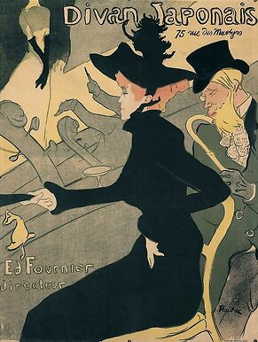 Affiche : Le Divan japonais