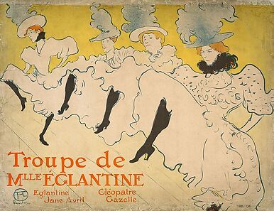 Affiche : Troupe de Mademoiselle Eglantine