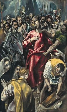 Le Partage de la tunique du Christ (El Expolio) (détail)