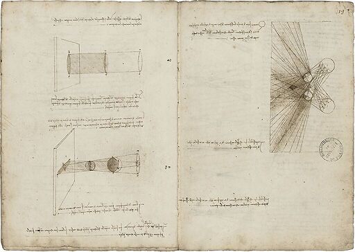 Expériences d'optique, étude des ombres